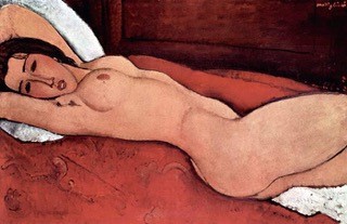 Reclining Nude is a painting by Italian artist Amedeo Modigliani. Done in oil on canvas in 1917, the painting was one of Modigliani's celebrated series of nudes. The work is in the collection of the Metropolitan Museum of Art. (from Wikipedia)